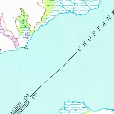 United States Geological Survey Preston, MD (1944, 24000-Scale) digital map