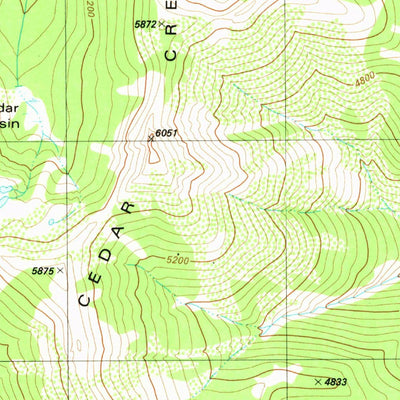 United States Geological Survey Preston Peak, CA (1982, 24000-Scale) digital map