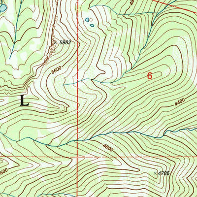 United States Geological Survey Preston Peak, CA (2001, 24000-Scale) digital map