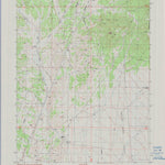 United States Geological Survey Preston Reservoir, NV (1990, 24000-Scale) digital map