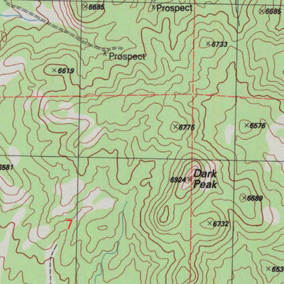 United States Geological Survey Preston Reservoir, NV (1990, 24000-Scale) digital map