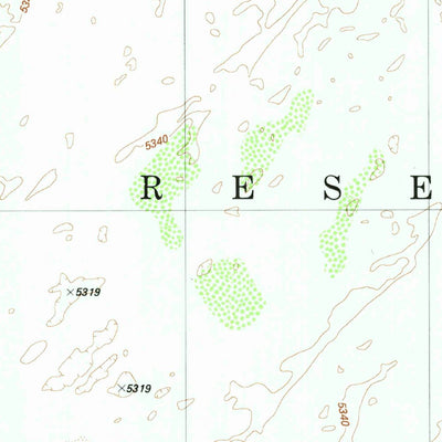 United States Geological Survey Preston Well, AZ (1982, 24000-Scale) digital map
