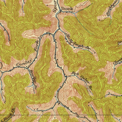 United States Geological Survey Prestonsburg, KY (1915, 62500-Scale) digital map