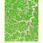 United States Geological Survey Prestonsburg, KY (1962, 24000-Scale) digital map