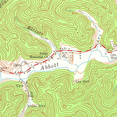 United States Geological Survey Prestonsburg, KY (1978, 24000-Scale) digital map