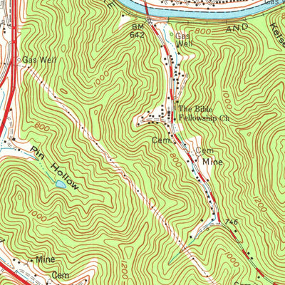 United States Geological Survey Prestonsburg, KY (1978, 24000-Scale) digital map