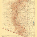 United States Geological Survey Presumido Peak, AZ (1943, 62500-Scale) digital map