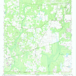 United States Geological Survey Pretoria, GA (1973, 24000-Scale) digital map