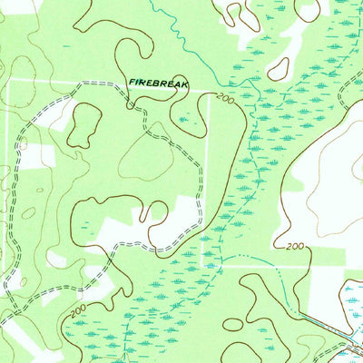 United States Geological Survey Pretoria, GA (1973, 24000-Scale) digital map