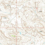 United States Geological Survey Pretty Butte, ND (1980, 24000-Scale) digital map