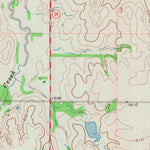 United States Geological Survey Pretty Prairie SW, KS (1971, 24000-Scale) digital map