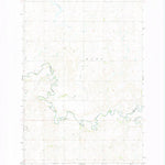 United States Geological Survey Pretty Rock Butte SE, ND (1972, 24000-Scale) digital map