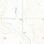 United States Geological Survey Pretty Rock Butte SE, ND (1972, 24000-Scale) digital map