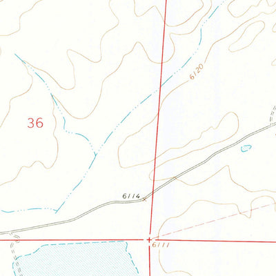 United States Geological Survey Pretty Rock, NM (1966, 24000-Scale) digital map