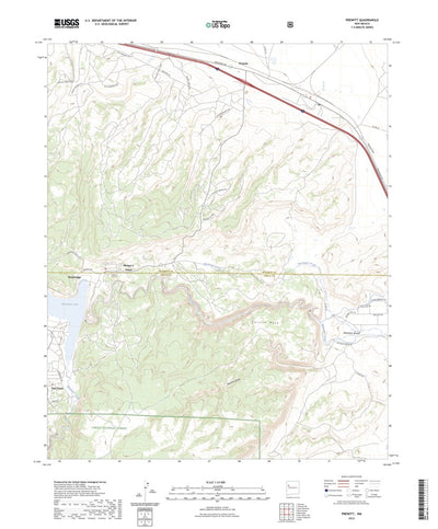 United States Geological Survey Prewitt, NM (2023, 24000-Scale) digital map