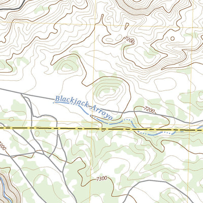 United States Geological Survey Prewitt, NM (2023, 24000-Scale) digital map