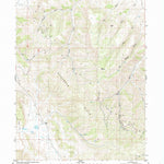 United States Geological Survey Price Creek, CO (1986, 24000-Scale) digital map