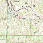 United States Geological Survey Price Creek, CO (1986, 24000-Scale) digital map