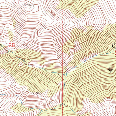 United States Geological Survey Price Creek, MT (1968, 24000-Scale) digital map