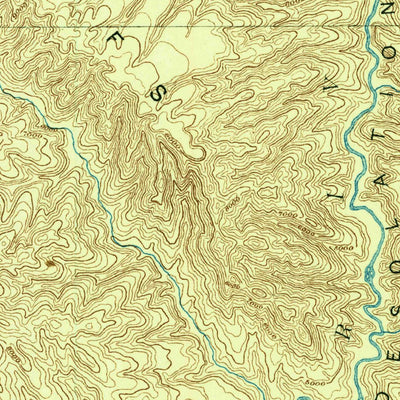 United States Geological Survey Price E, UT (1886, 250000-Scale) digital map