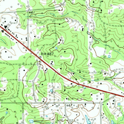 United States Geological Survey Price, TX (1973, 24000-Scale) digital map