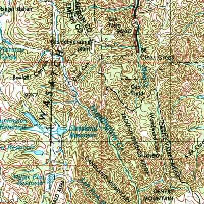 United States Geological Survey Price, UT (1956, 250000-Scale) digital map