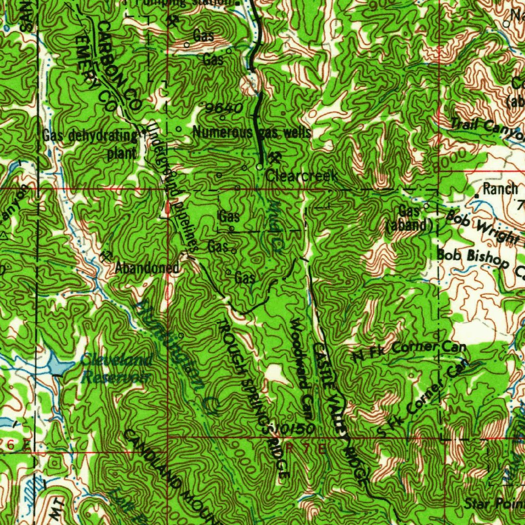 Map Scale Utah Price, UT (1960, 250000-Scale) Map by United States Geological Survey ...