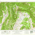 United States Geological Survey Price, UT (1962, 250000-Scale) digital map