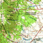 United States Geological Survey Price, UT (1962, 250000-Scale) digital map