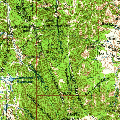 United States Geological Survey Price, UT (1962, 250000-Scale) digital map