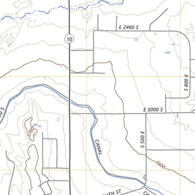 United States Geological Survey Price, UT (2023, 24000-Scale) digital map