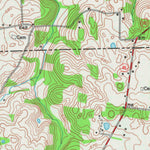 United States Geological Survey Prices Mill, KY-TN (1951, 24000-Scale) digital map