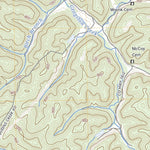 United States Geological Survey Prichard, WV (2023, 24000-Scale) digital map