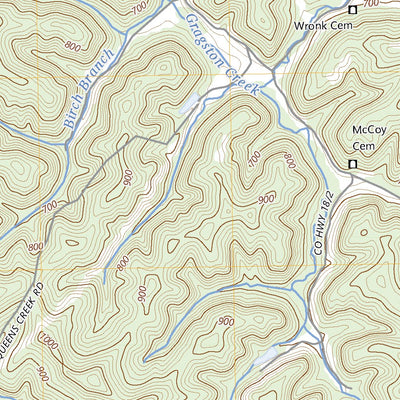 United States Geological Survey Prichard, WV (2023, 24000-Scale) digital map