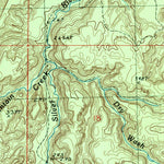 United States Geological Survey Prickett Lake, MI (1985, 24000-Scale) digital map