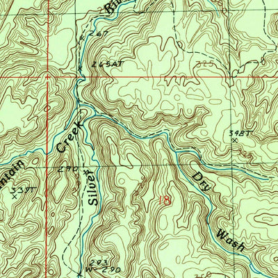 United States Geological Survey Prickett Lake, MI (1985, 24000-Scale) digital map