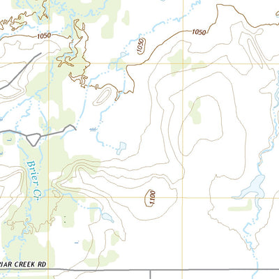 United States Geological Survey Prickly Pear Branch, TX (2022, 24000-Scale) digital map