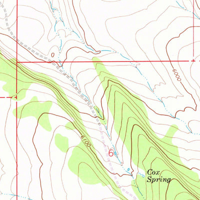 United States Geological Survey Priday Reservoir, OR (1967, 24000-Scale) digital map