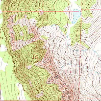 United States Geological Survey Priday Reservoir, OR (1967, 24000-Scale) digital map