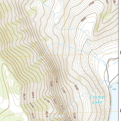 United States Geological Survey Priday Reservoir, OR (2020, 24000-Scale) digital map