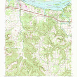 United States Geological Survey Pride, AL (1971, 24000-Scale) digital map