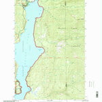 United States Geological Survey Priest Lake NE, ID (1996, 24000-Scale) digital map