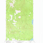 United States Geological Survey Priest Lake NW, ID (1967, 24000-Scale) digital map