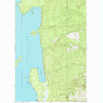 United States Geological Survey Priest Lake SE, ID (1967, 24000-Scale) digital map