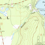 United States Geological Survey Priest Lake SW, ID (1967, 24000-Scale) digital map