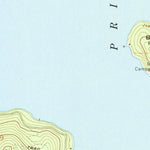 United States Geological Survey Priest Lake SW, ID (1967, 24000-Scale) digital map