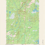 United States Geological Survey Priest Lake, WI (1984, 24000-Scale) digital map