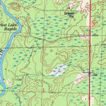 United States Geological Survey Priest Lake, WI (1984, 24000-Scale) digital map