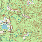 United States Geological Survey Priest Lake, WI (1984, 24000-Scale) digital map
