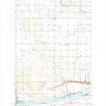 United States Geological Survey Priest Rapids NE, WA (1986, 24000-Scale) digital map